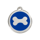 Médaille pour Chien Red Dingo Os Bleu Foncé MM