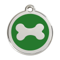 Médaille pour Chien Red Dingo Os Vert