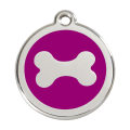 Médaille pour Chien Red Dingo Os Violet