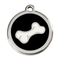 Médaille pour Chien Red Dingo Os 3D Noir