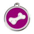 Médaille pour Chien Red Dingo Os 3D Violet