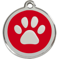 Médaille pour Chien Red Dingo Patte Rouge