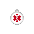 Médaille en émail Médical Blanc PM