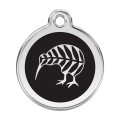 Médaille pour chien Kiwi Noire GM