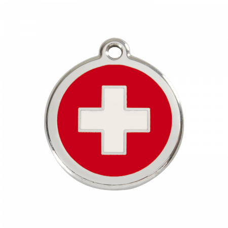 Médaille pour chien Croix Suisse Rouge MM