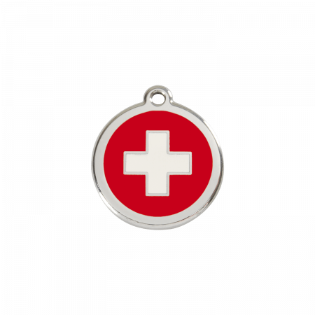 Médaille pour chien Croix Suisse Rouge PM