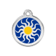 Médaille en émail Soleil tribal MM