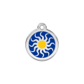 Médaille en émail Soleil tribal PM