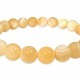 Bracelet Calcite Orange perles 8mm