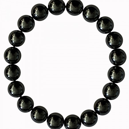Bracelet perles Hematite 10mm