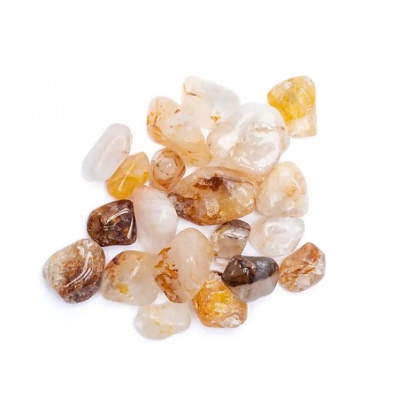 Golden healer (quartz limonite) pierres roulées