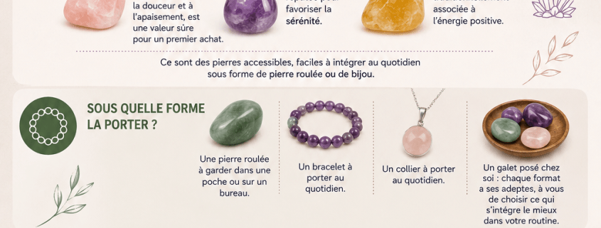 Pierres de lithothérapie quartz rose améthyste citrine boutique Bessan